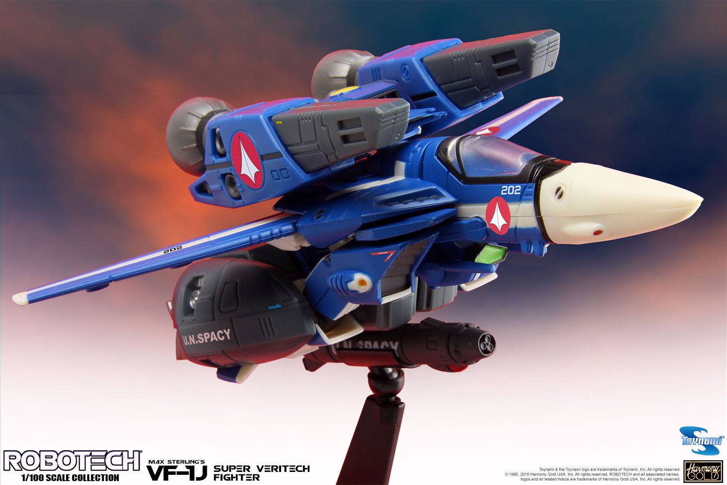 Robotech Vf J Max Sterling Super Veritech Fighter Heromic