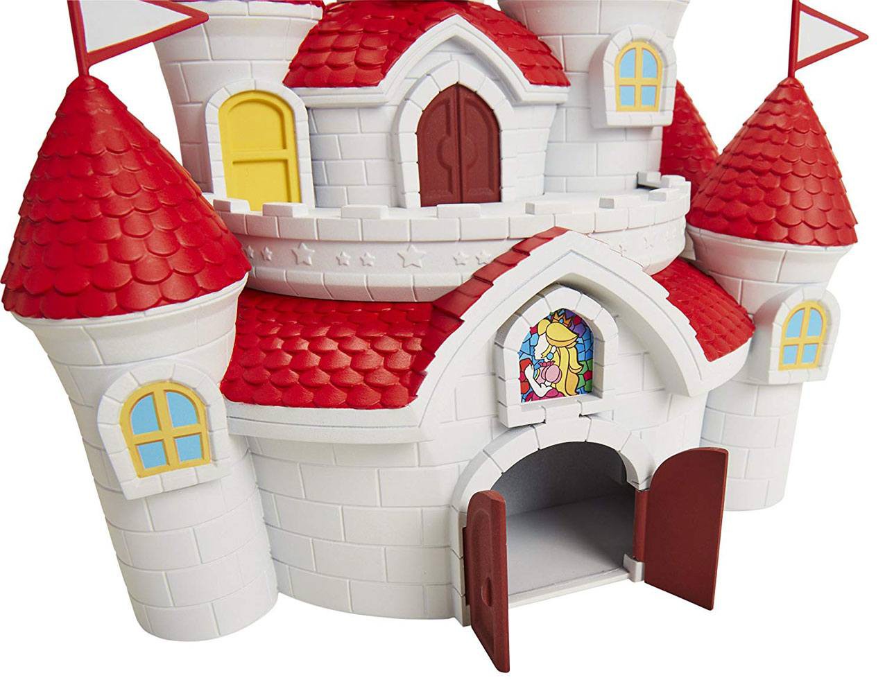 World Of Nintendo Super Mario Mushroom Kingdom Castle Deluxe Playset