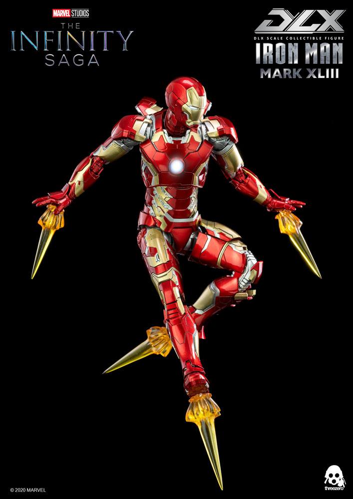 Marvel The Infinity Saga Iron Man Mark 43 DLX Scale 1 12 Heromic