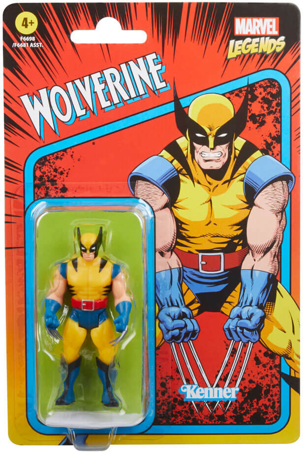 Marvel Legends Retro Collection X Men Wolverine Heromic