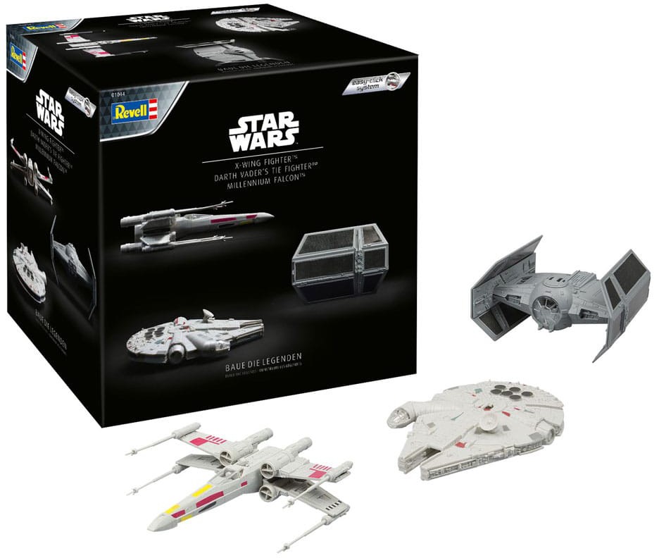 Star Wars Revell Advent Calendar Millennium Falcon X Wing Fighter