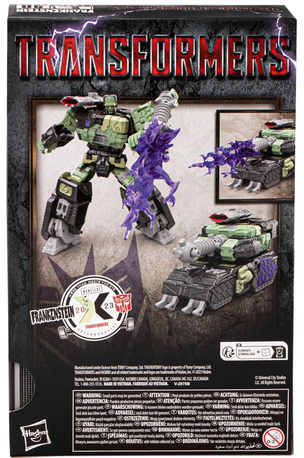 Transformers X Universal Monsters Frankenstein Frankentron Heromic