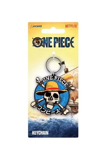One Piece &ndash; Straw Hat Crew Icon (Live Action) PVC-nyckelring
