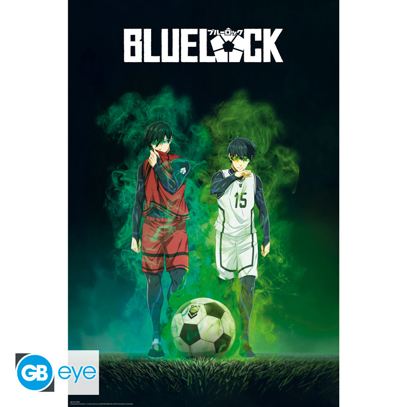 Blue Lock Poster: Maxi 91.5x61 - Isagi vs Rin