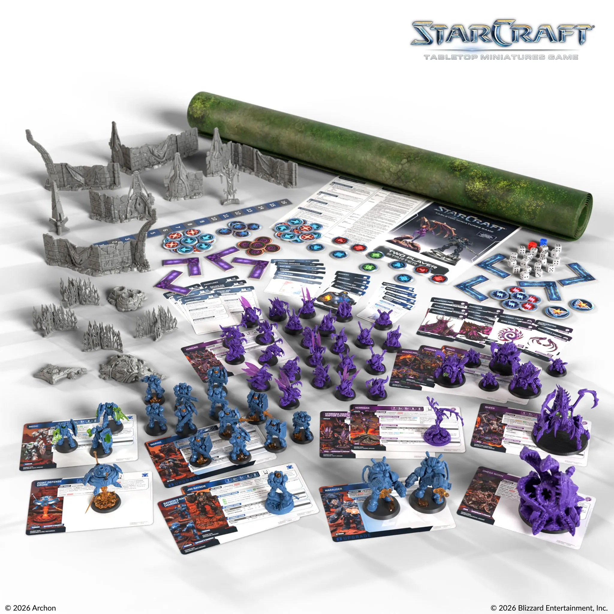 StarCraft&reg;: Two Player Terran vs Zerg Starter Set (plastic) (Founders Ed.)