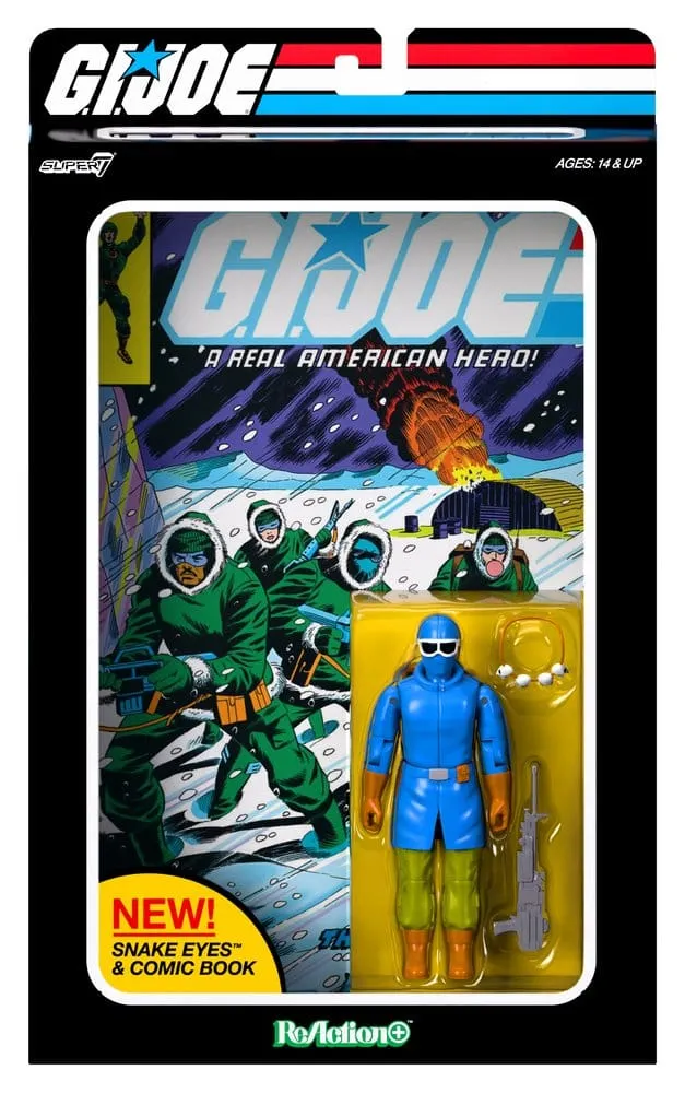 G.I. Joe ReAction+ Snake Eyes & Comic Book &ndash; Skybound Comic Box Series Issue #2