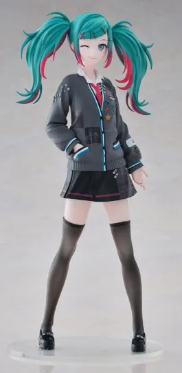 Hatsune Miku: Colorful Stage! XStellar PVC Statue &ndash; Hatsune Miku (School SEKAI: Brand New World) 19 cm