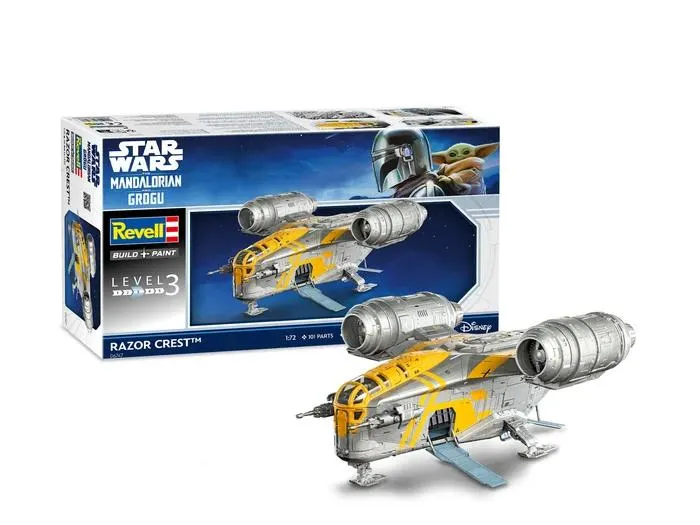 Star Wars: The Mandalorian and Grogu: Razor Crest 1:72