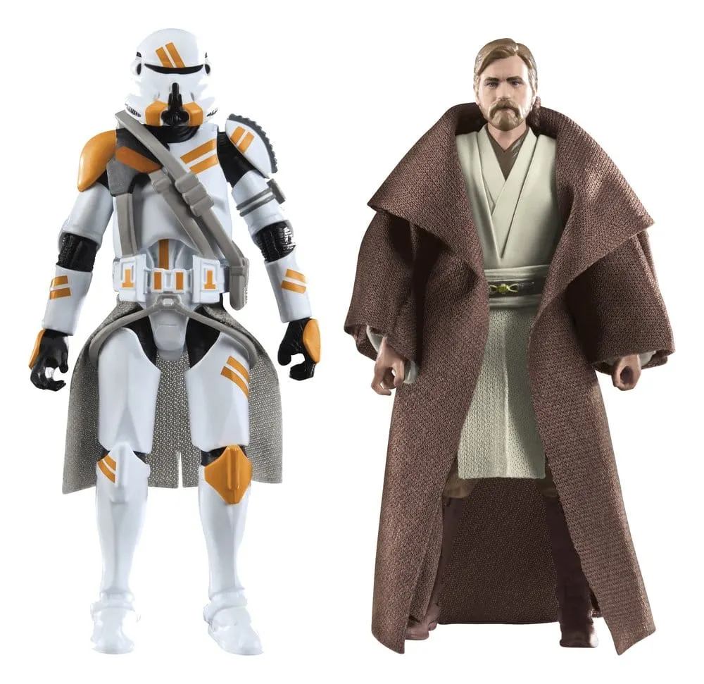 Star Wars Episode III: The Vintage Collection Action Figure 2-Pack - Obi-Wan Kenobi & Airborne Clone Trooper 10 cm