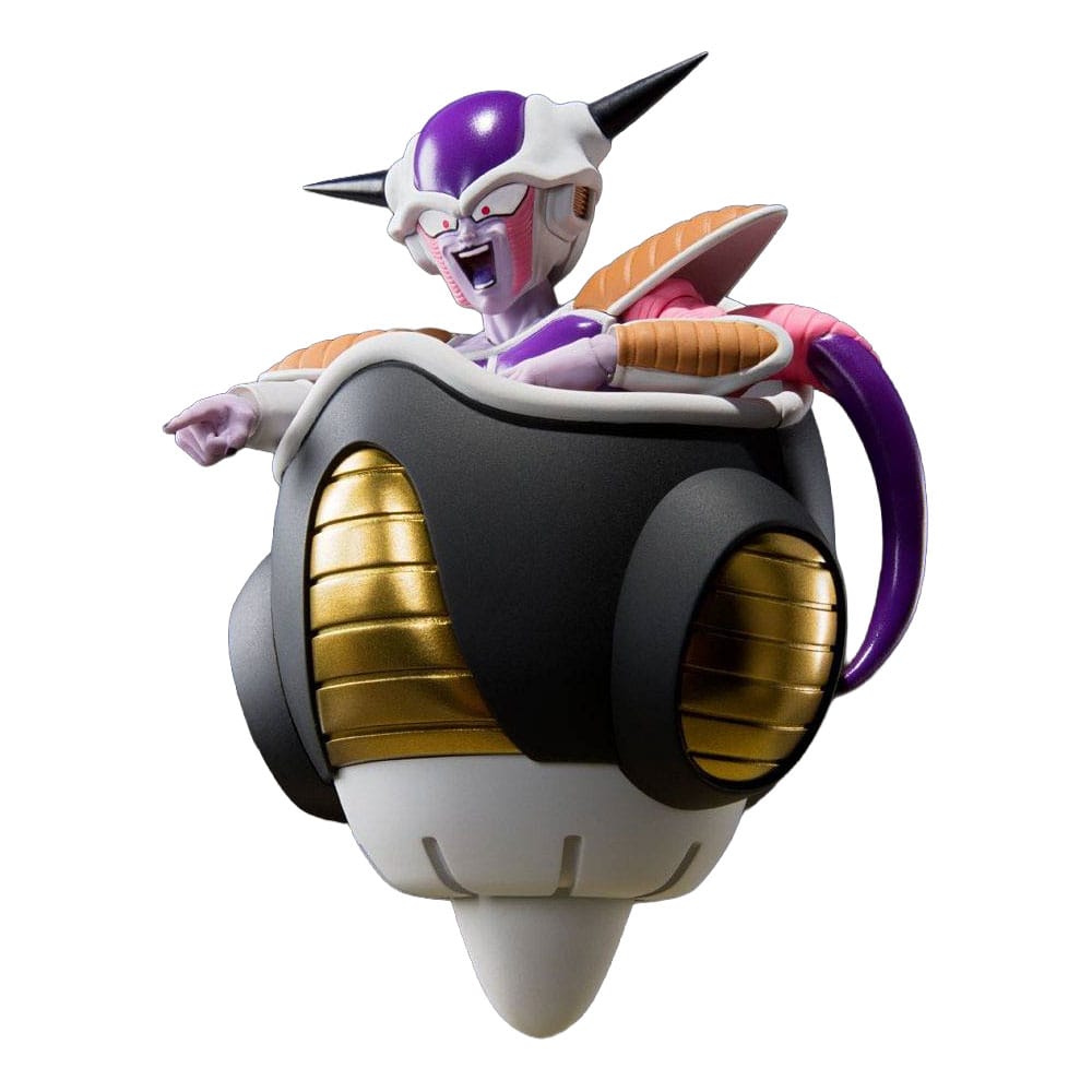 Dragon Ball Z S.H. Figuarts Action Figure - Frieza (First Form) & Frieza Pod Reissue 11 cm