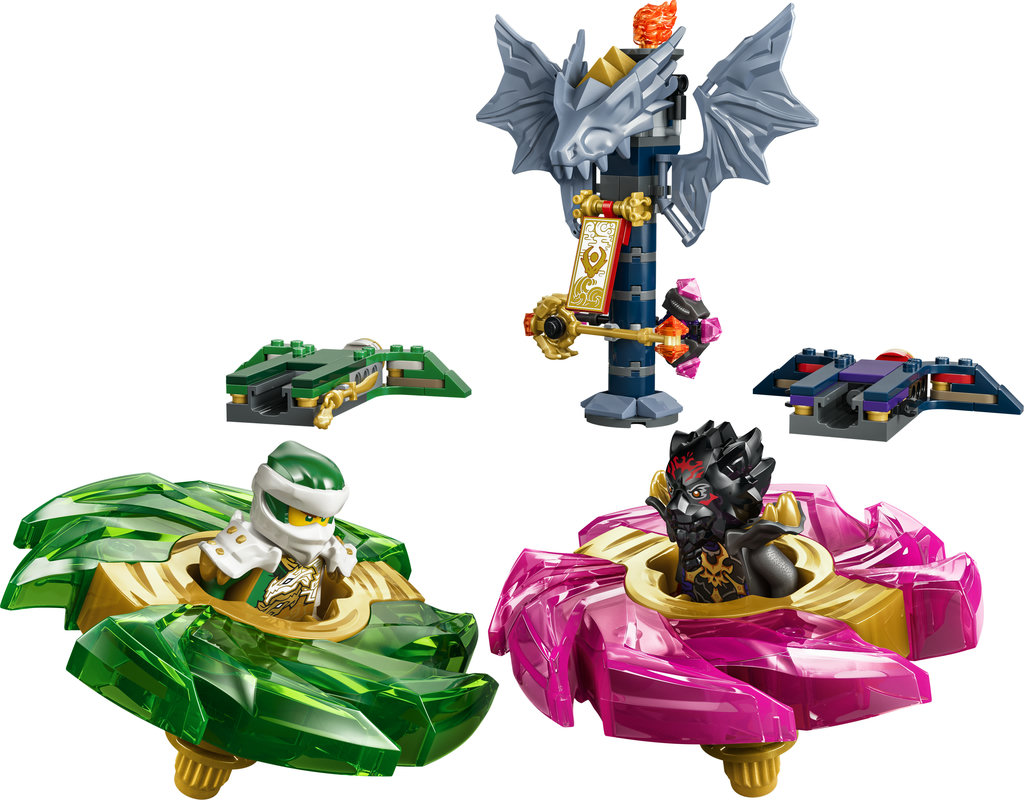 LEGO Ninjago Lloyd mot Ras i spinnerstrid 71875