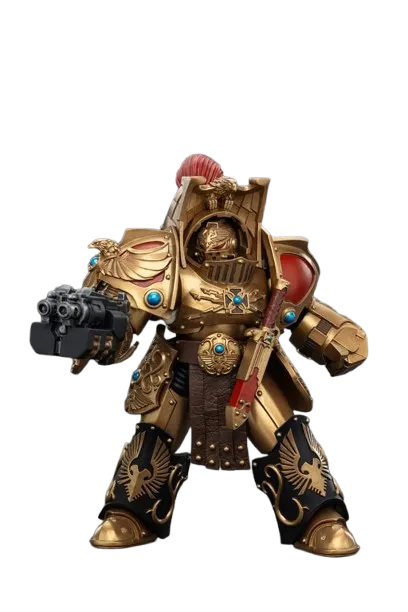 Warhammer: The Horus Heresy Action Figure 1/18 &ndash; Legio Custodes Aquilon Terminator with Lastrum Storm Bolter 14 cm