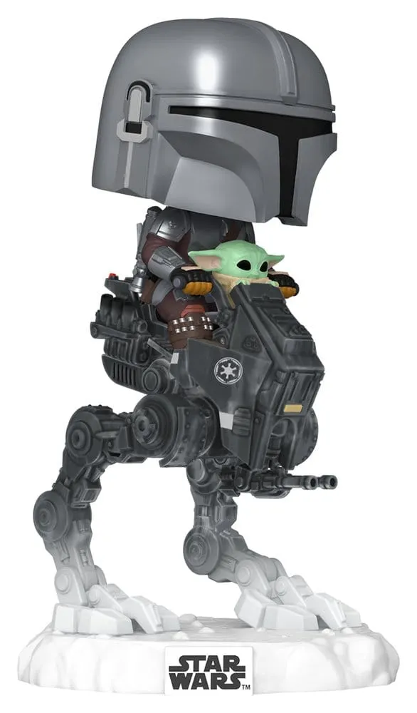 Funko POP! Star Wars: The Mandalorian with Grogu in Imperial Remnant AT-RT