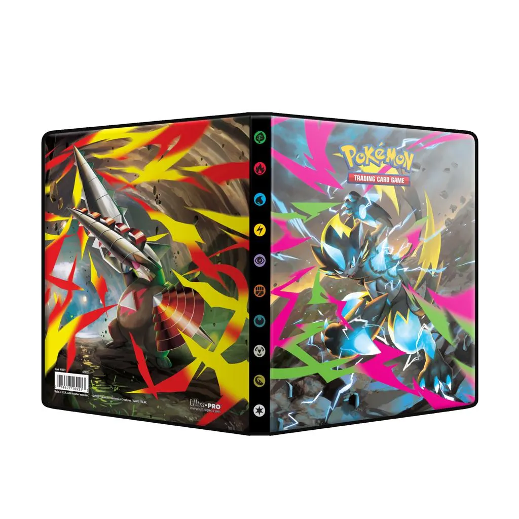 Ultra Pro 4-Pocket Portfolio Pokemon Mega Evolution Pitch Black