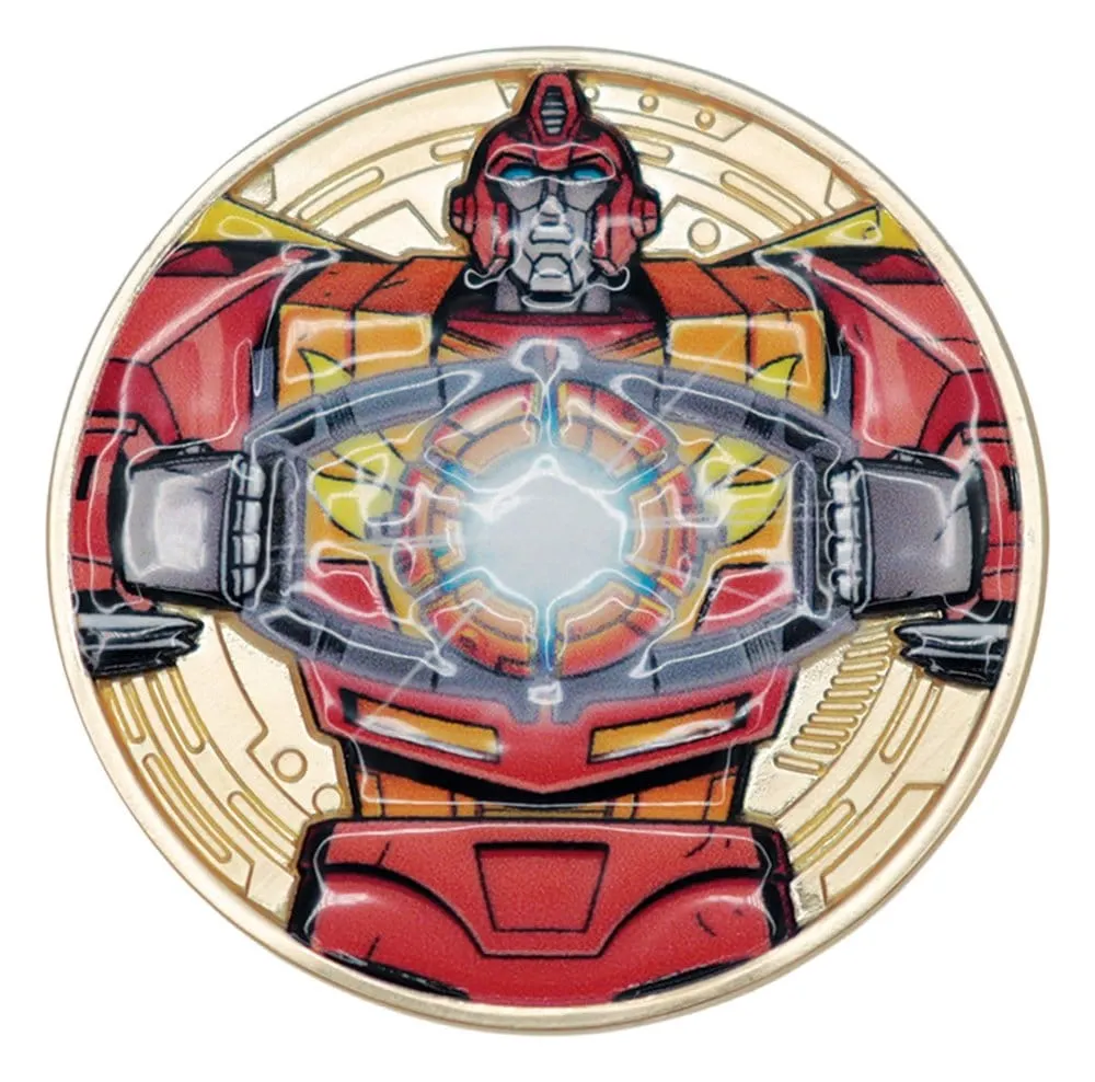 Transformers: The Movie 40th Anniversary Collectable Coin 24k Gold Plated Limited Edition