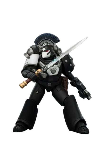 Warhammer 40,000 Action Figure &ndash; Raven Guard MKVI Tactical Sergeant 12 cm