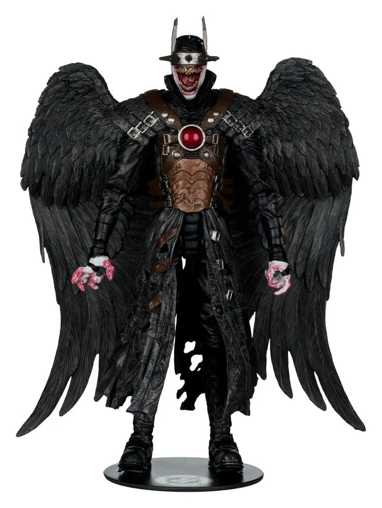 DC Direct Page Punchers Action Figure &ndash; The Batman Who Laughs (Hawkman #18) Gold Label 18 cm