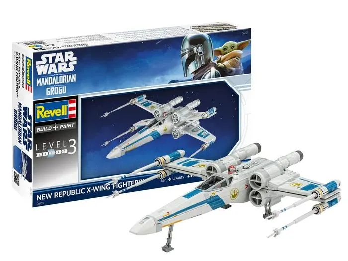 Star Wars: The Mandalorian and Grogu New Republic X-Wing Fighter 1:57