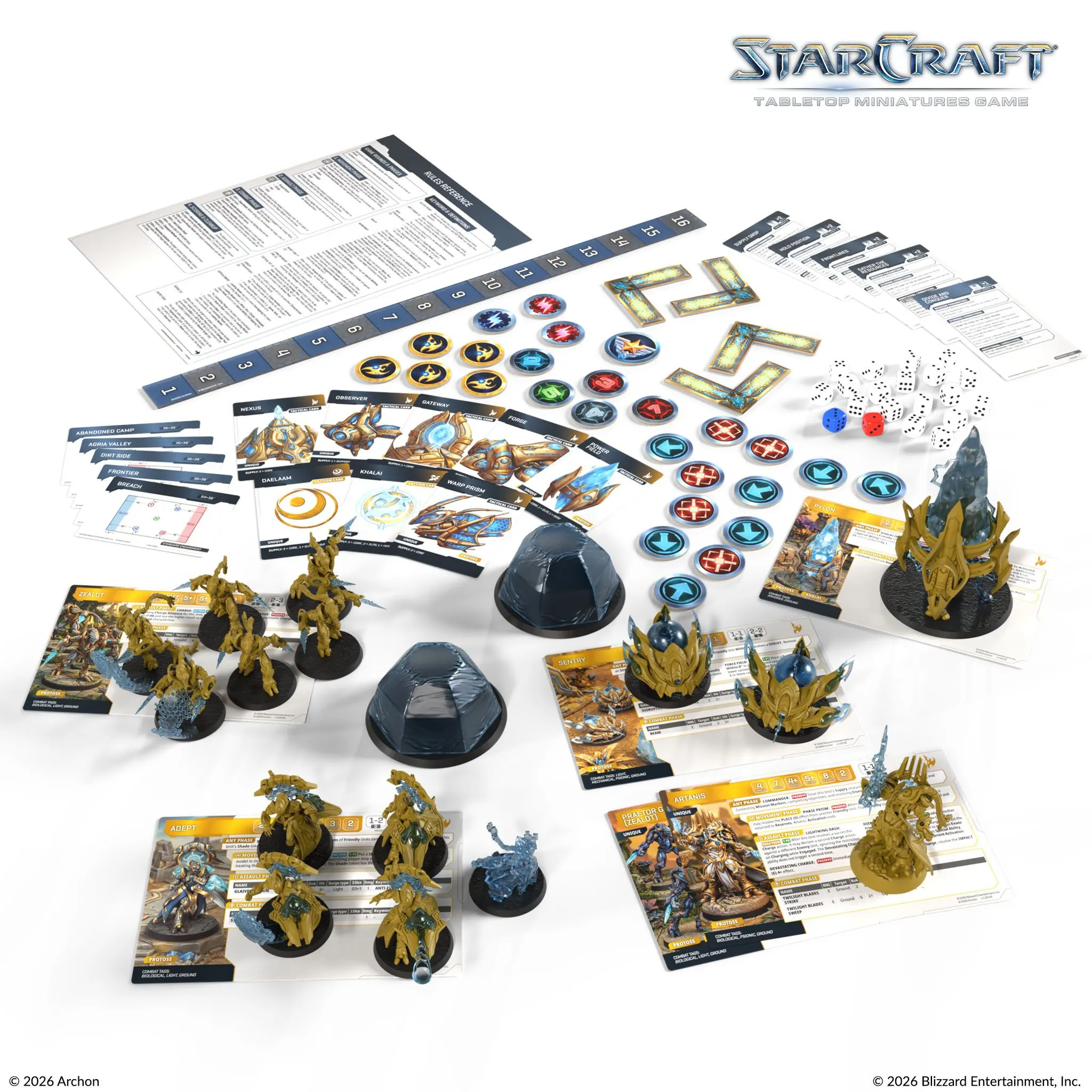StarCraft&reg;: Protoss Starter Set (plastic) (Founders Ed.)