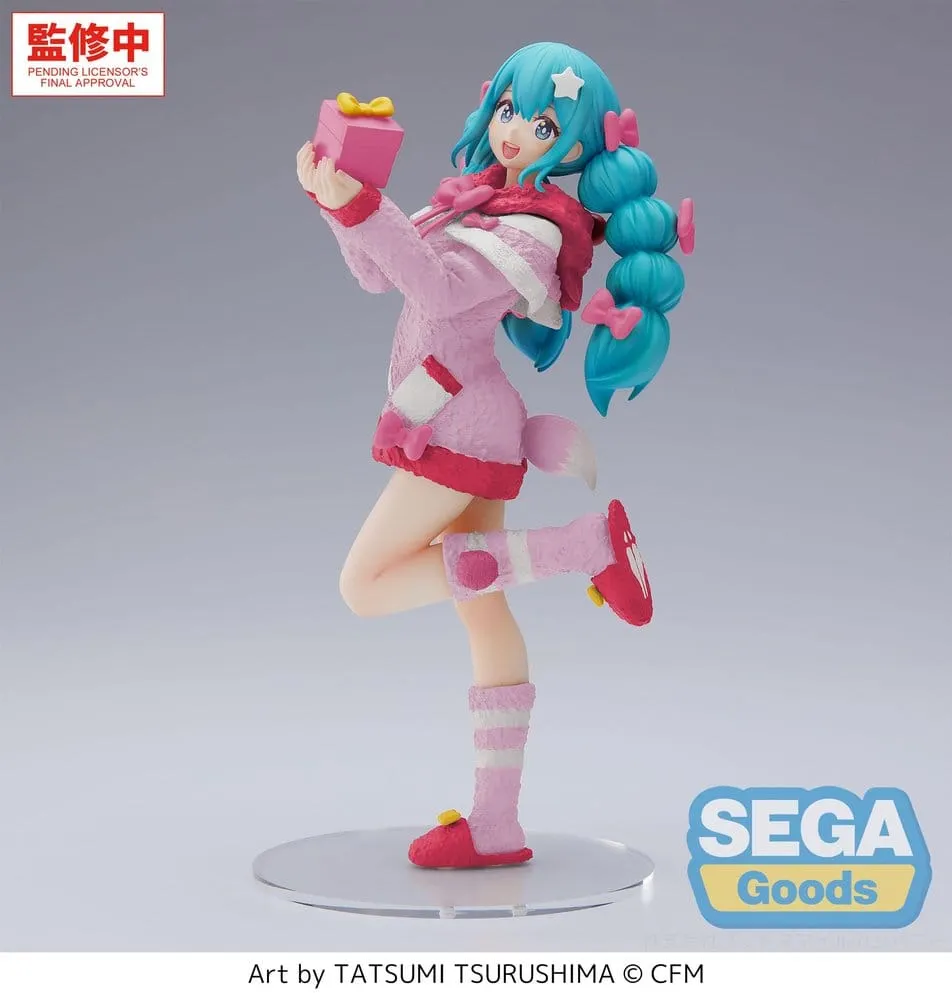 Hatsune Miku High Premium Figure PVC Figure - Mokomoko Christmas Ver. 21 cm