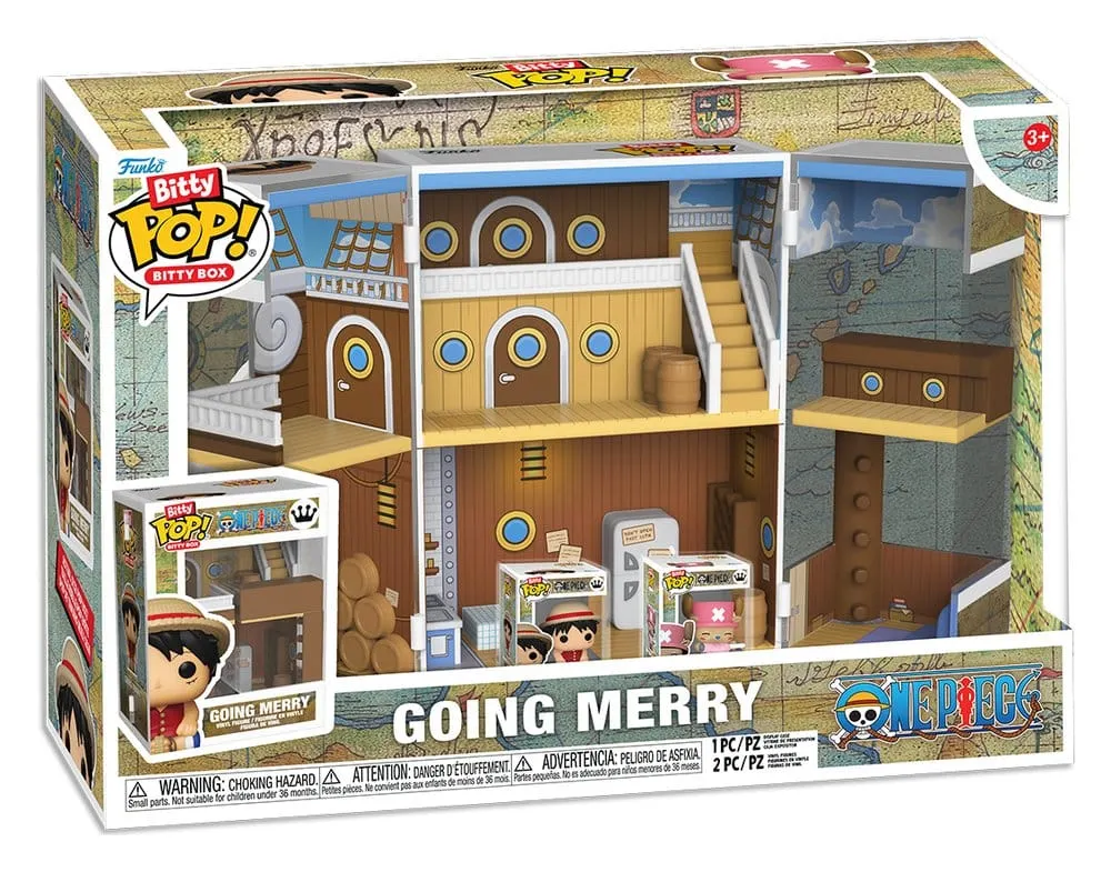 One Piece Bitty POP! Bitty Box &ndash; Going Merry with 2 Vinyl Figures
