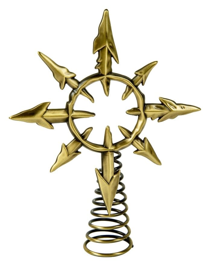 Warhammer 40,000 Tree Topper &ndash; Chaos Star 22 cm