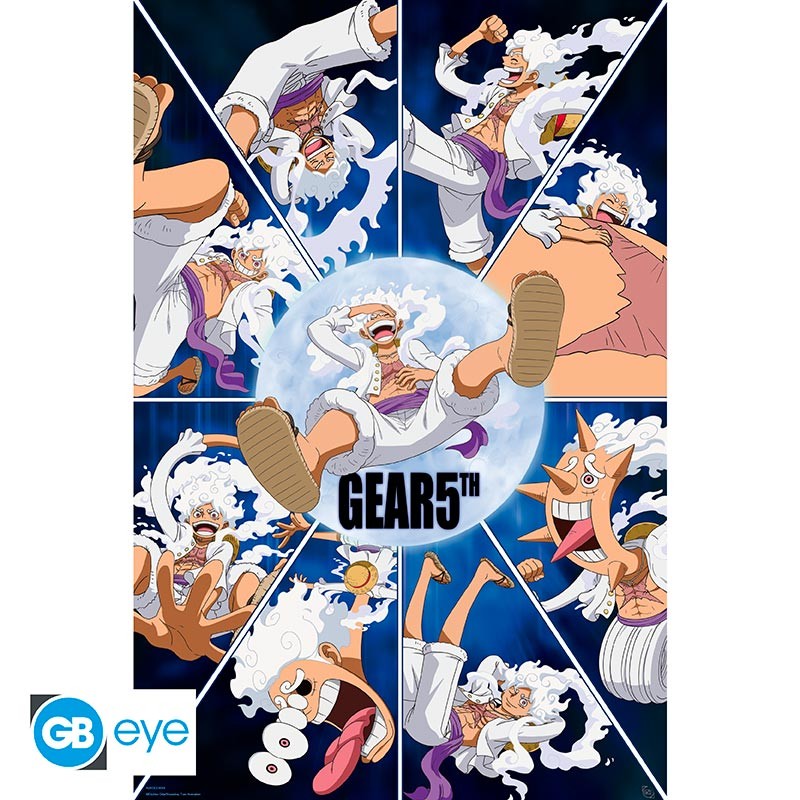 One Piece Poster: Maxi 91.5x61 - Gear 5th Looney