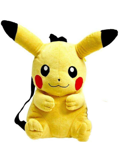 Pokemon - Pikachu Plush Backpack - 27 Cm - Heromic