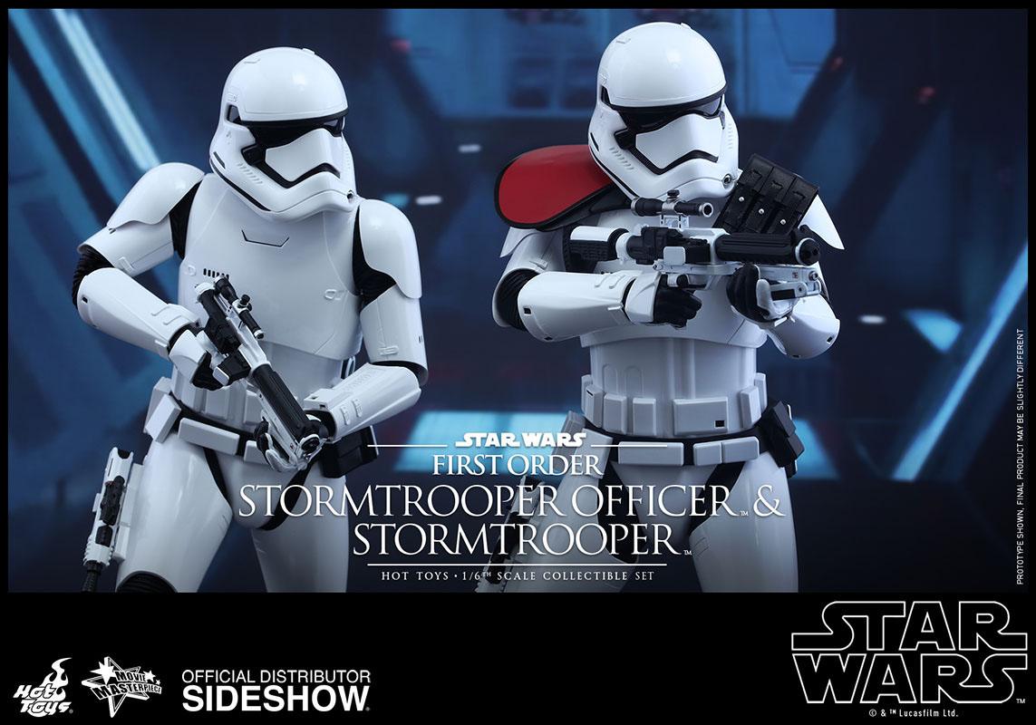 Star Wars - FO Stormtrooper & FOS Officer 2-Pack MMS - 1/6 - Heromic