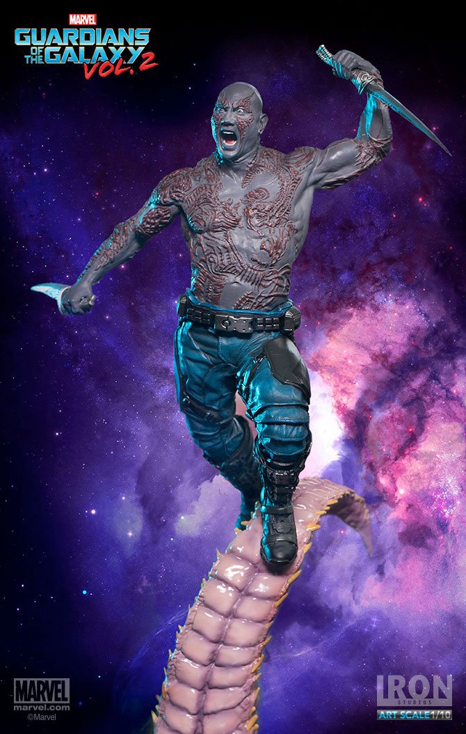 Guardians of the Galaxy - Drax Battle Diorama - Heromic