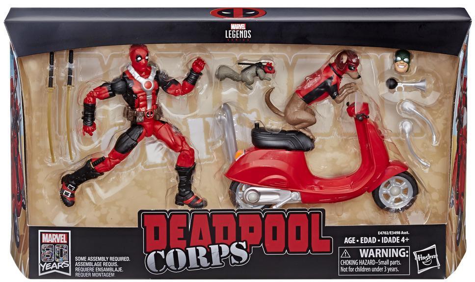 marvel legends deadpool with scooter