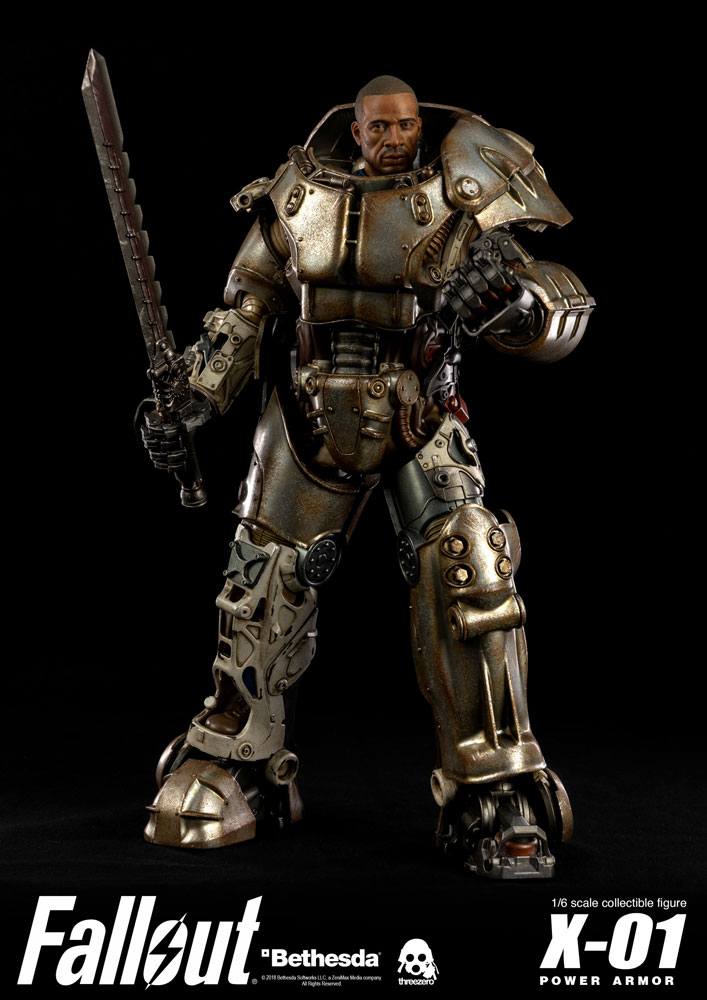 Fallout X 01 Power Armor Action Figure 16 Heromic