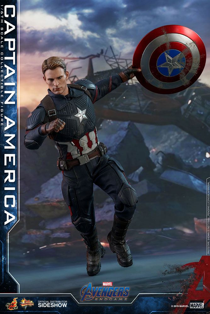 Hot Toys 1:6 Captain America - Avengers: Endgame, flerfärgad, HT904685