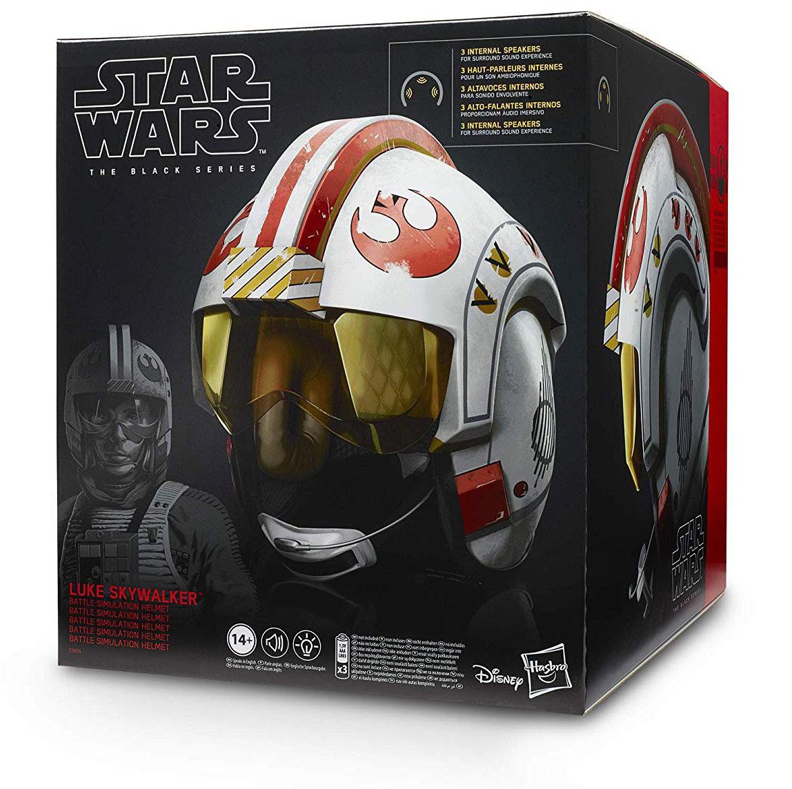 Star Wars Black Series Luke Skywalker Premium Electronic Helmet Heromic