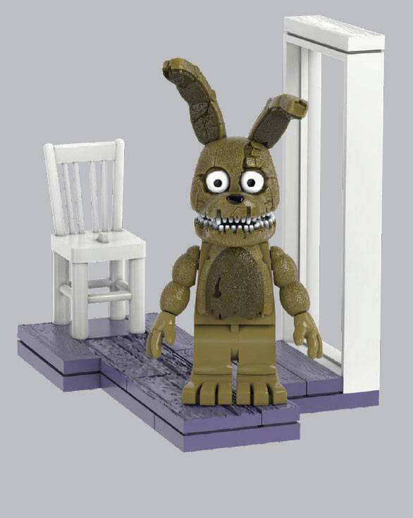 Five Nights At Freddys Fun With Plushtrap Micro Construction Set Heromic 2723