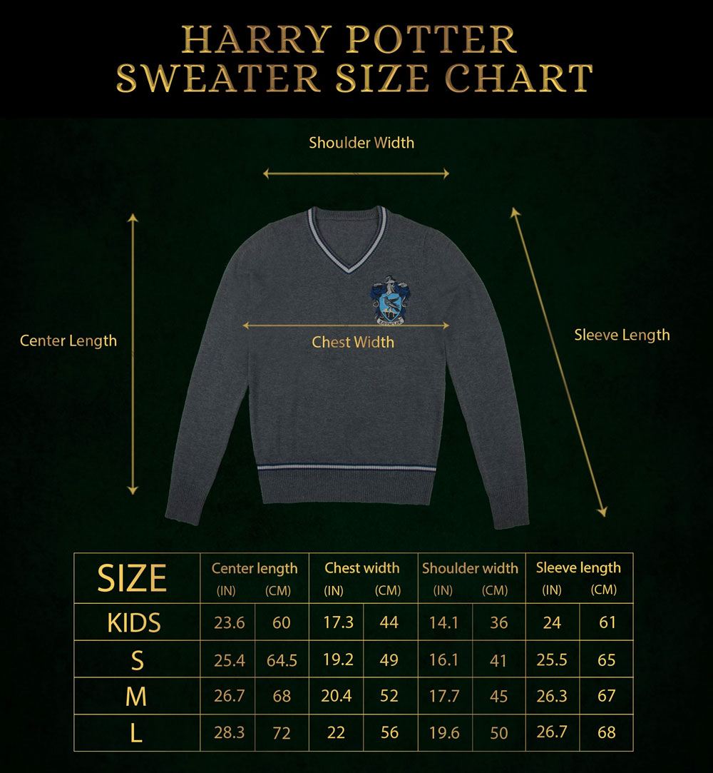 Harry Potter Knitted Sweater Ravenclaw Heromic