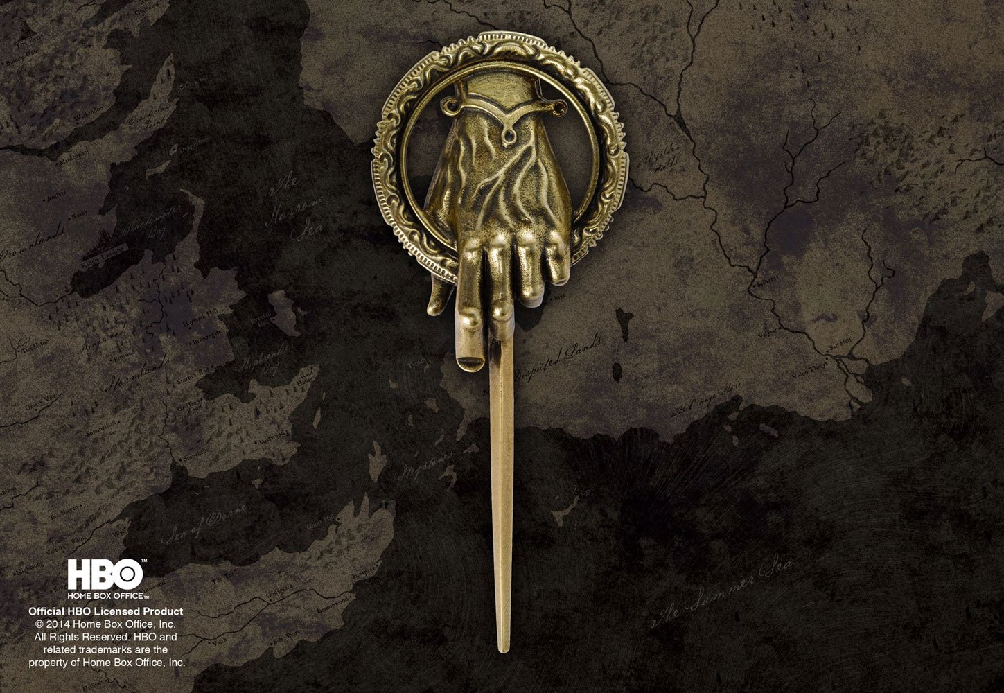 Game Of Thrones The Kings Hand Pin 11 Replica Heromic