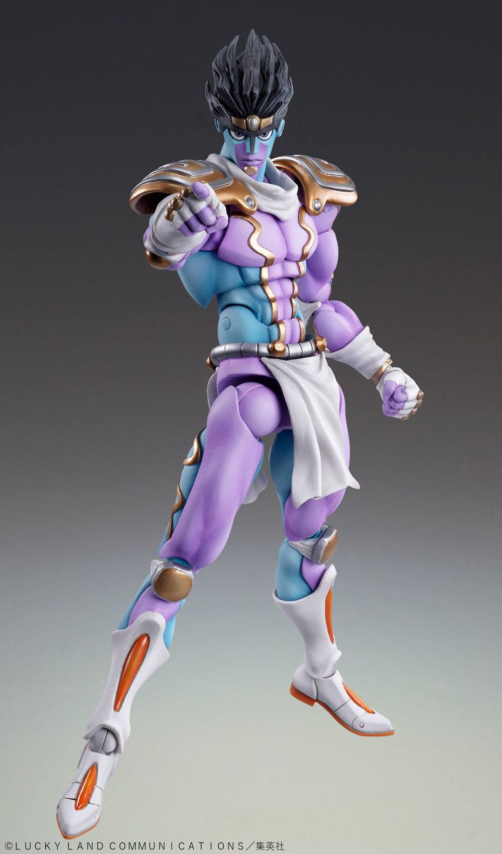 Jojos Bizarre Adventure Star Platinum Purple Super Action Figure Heromic