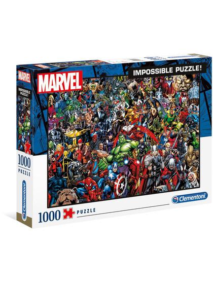 Marvel - 80th Anniversary Impossible Puzzle (Characters ...