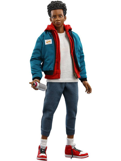 spider man into the spider verse miles morales figure