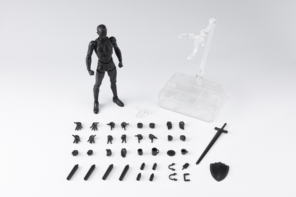 Toy Action Figure Body Kun, Shfiguarts Body Kun Black