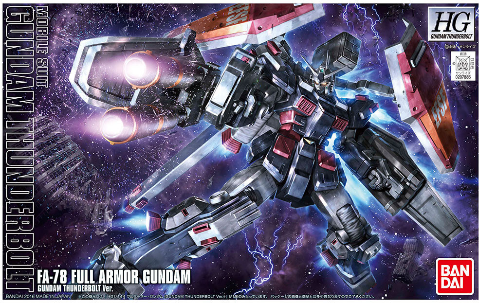 Hg Fa 78 Full Armor Gundam Gundam Thunderbolt Ver 1 144 Heromic