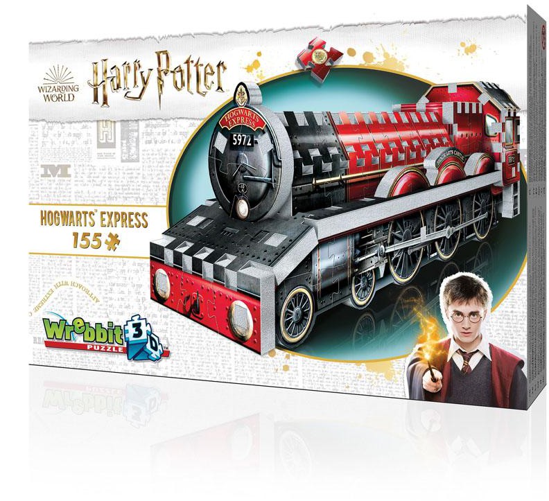 Harry Potter Hogwarts Express 3D Model Puzzle Kit