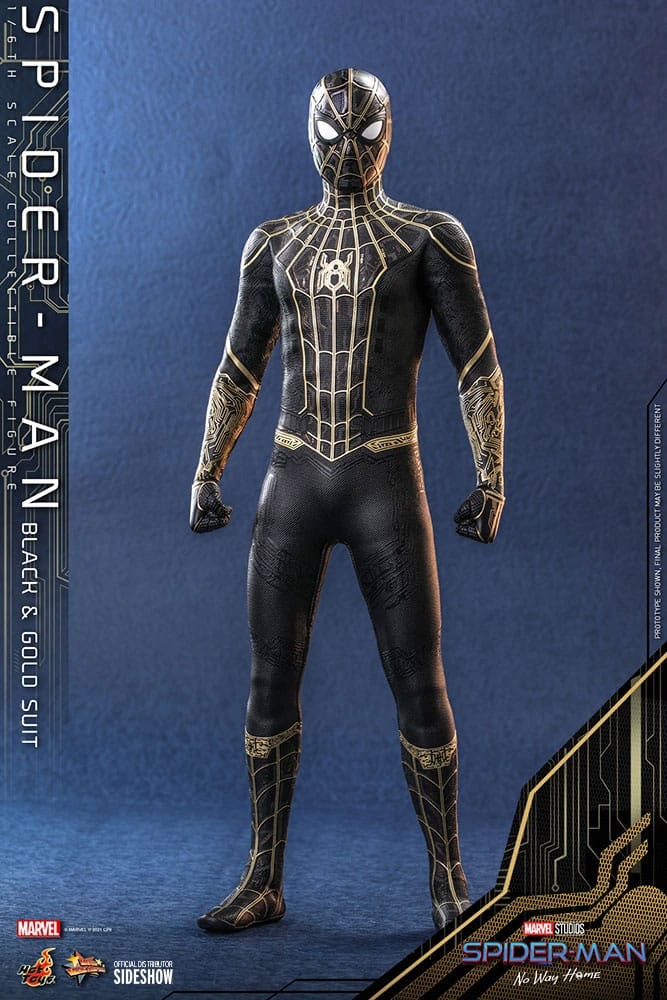 Spider-Man No Way Home - Spider-Man Black & Gold Suit 10” #921 - Targe