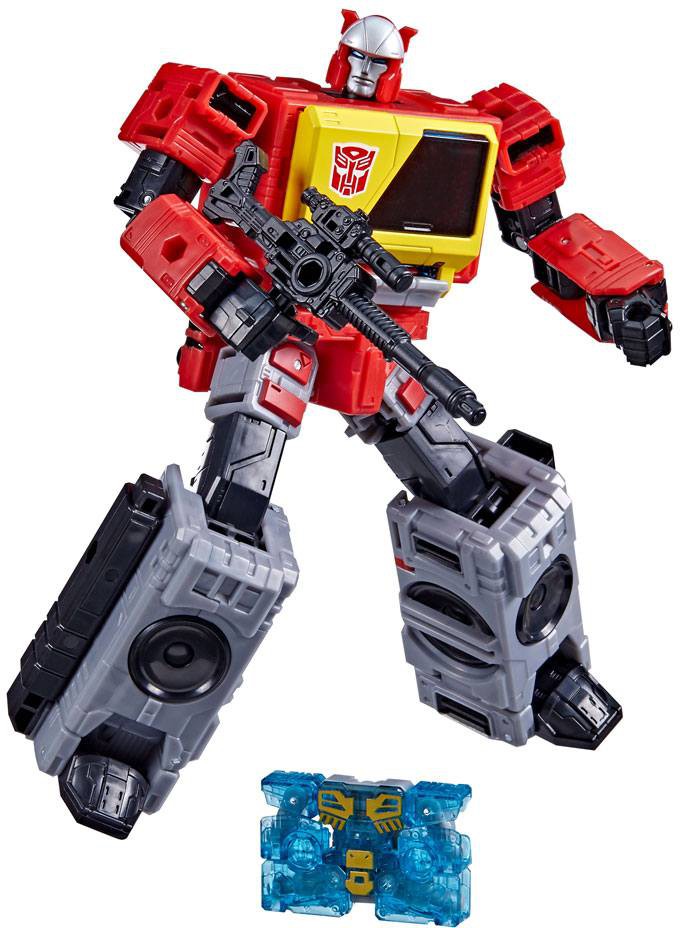 Transformers Kingdom War for Cybertron - Blaster Voyager Class - Heromic