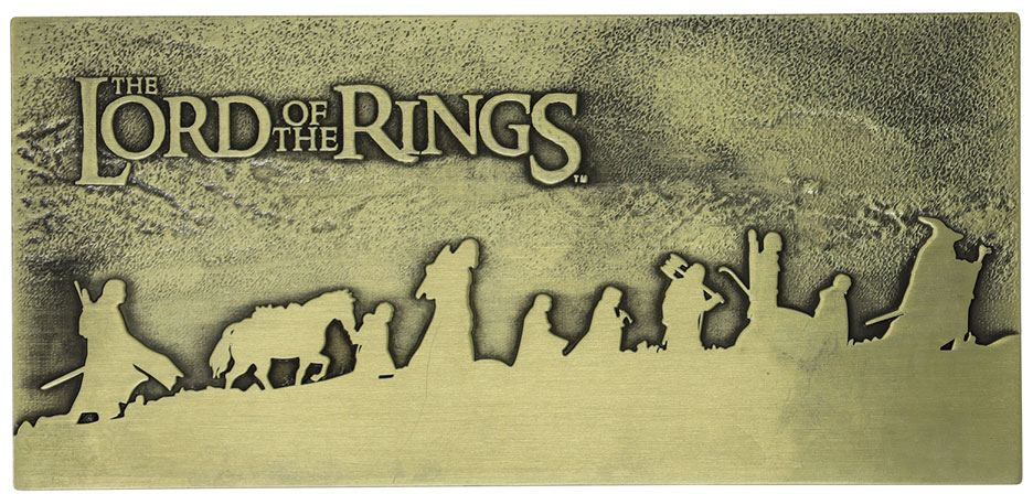 The Lord of the Rings Limited Edition The Fellowship Plaque