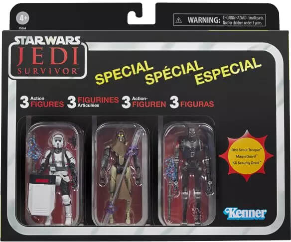 Star Wars The Vintage Collection  Jedi Survivor 3Pack  Heromic