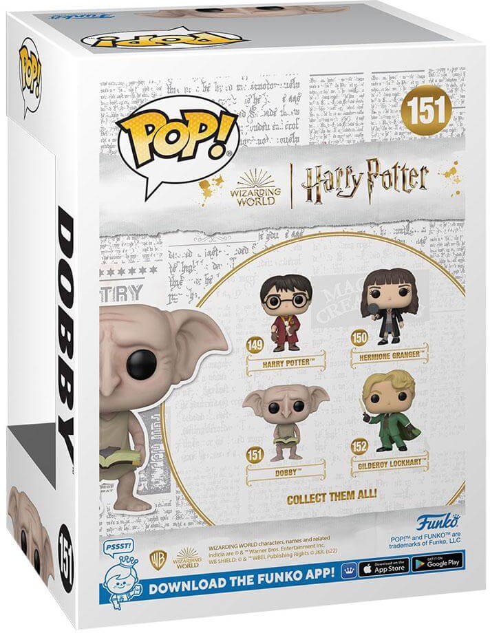 Funko POP Harry Potter n°63 Dobby 25 cm (Special Edition)