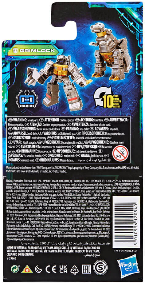 Transformers Legacy Evolution Dinobot Grimlock Core Class Volcanicus Combiner Heromic 2660