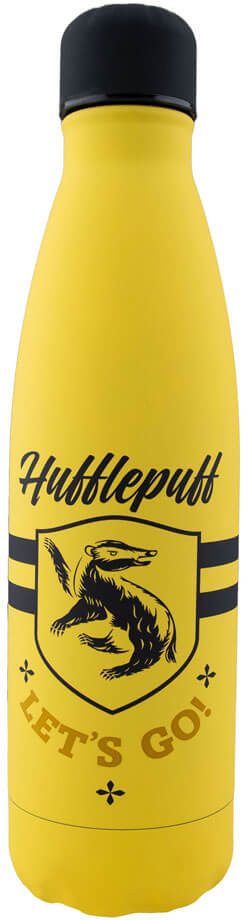 Let's Go Hufflepuff Water Bottle, Harry Potter